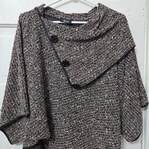 Bali Corp. Woman's Brown and Black Sweater size XL